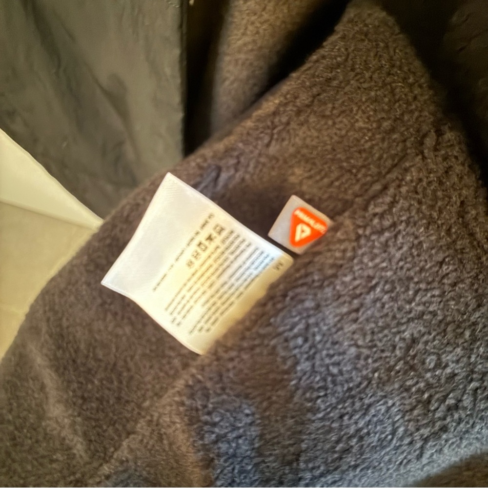 Fleece-lined insulated long coat BNWT - Picture 8 of 8